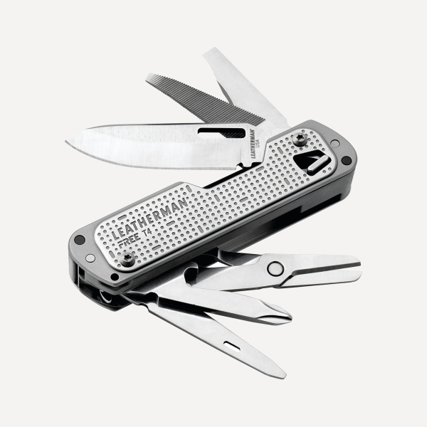 Мультитул Free T4, 12 функция, 9,3 см (Stainless; Box)